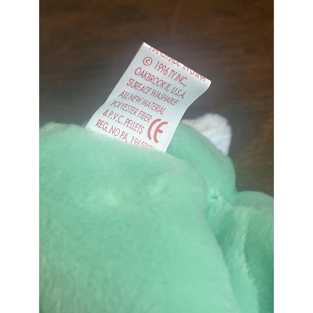Ty Beanie Babies Bunny Rabbit Set Of 4-Hippie, Nibble, Hippity, Ears- New W Tags - Picture 9 of 12